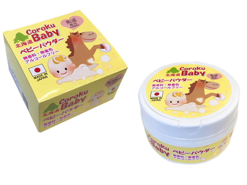 北海道ベビー馬油ベビーパウダー